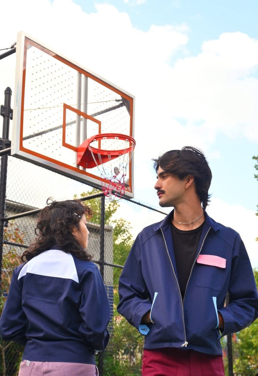 ho hos harrington jacket "in the navy" design